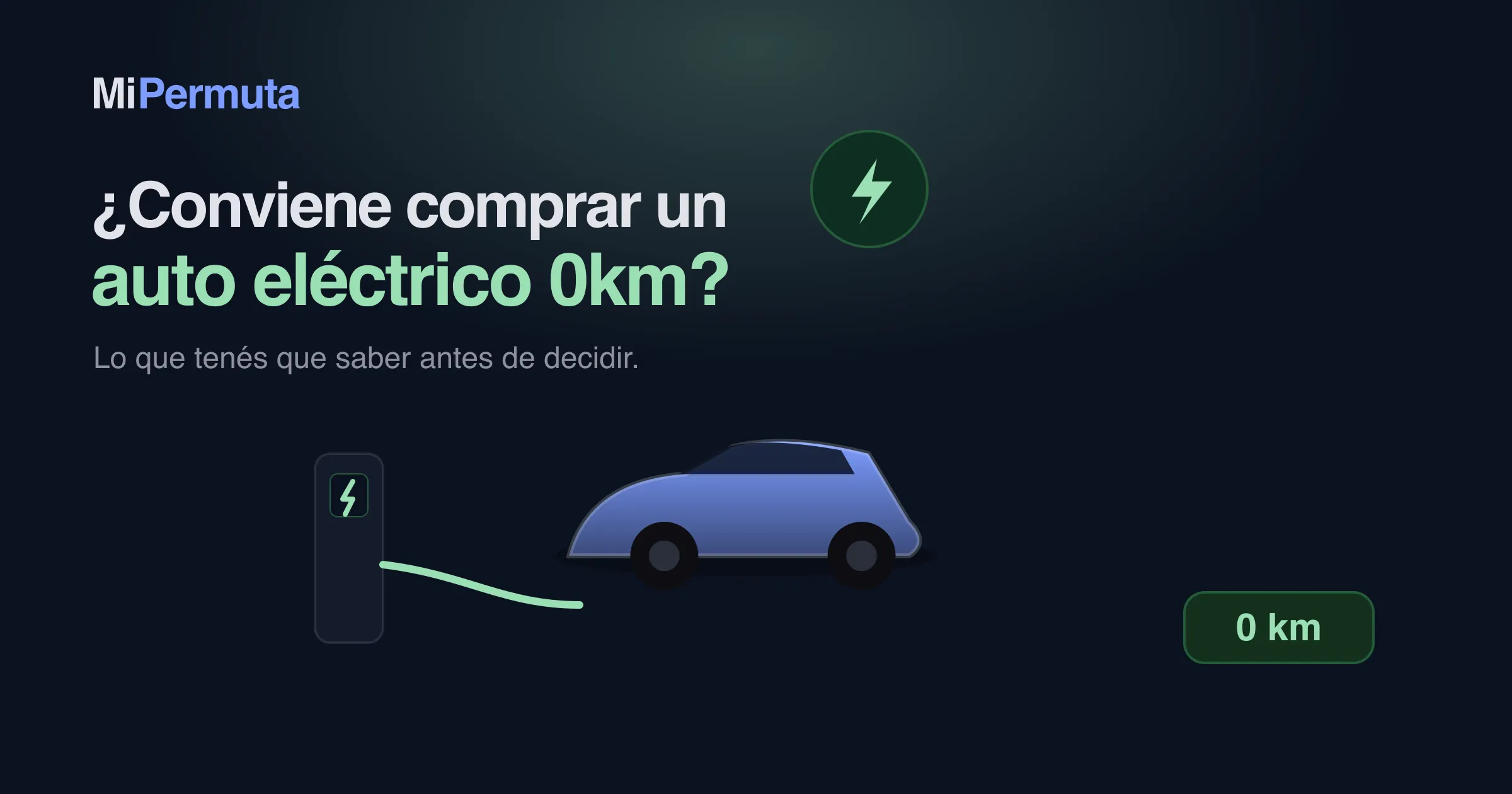 ¿Conviene comprar un auto eléctrico 0km en Uruguay?