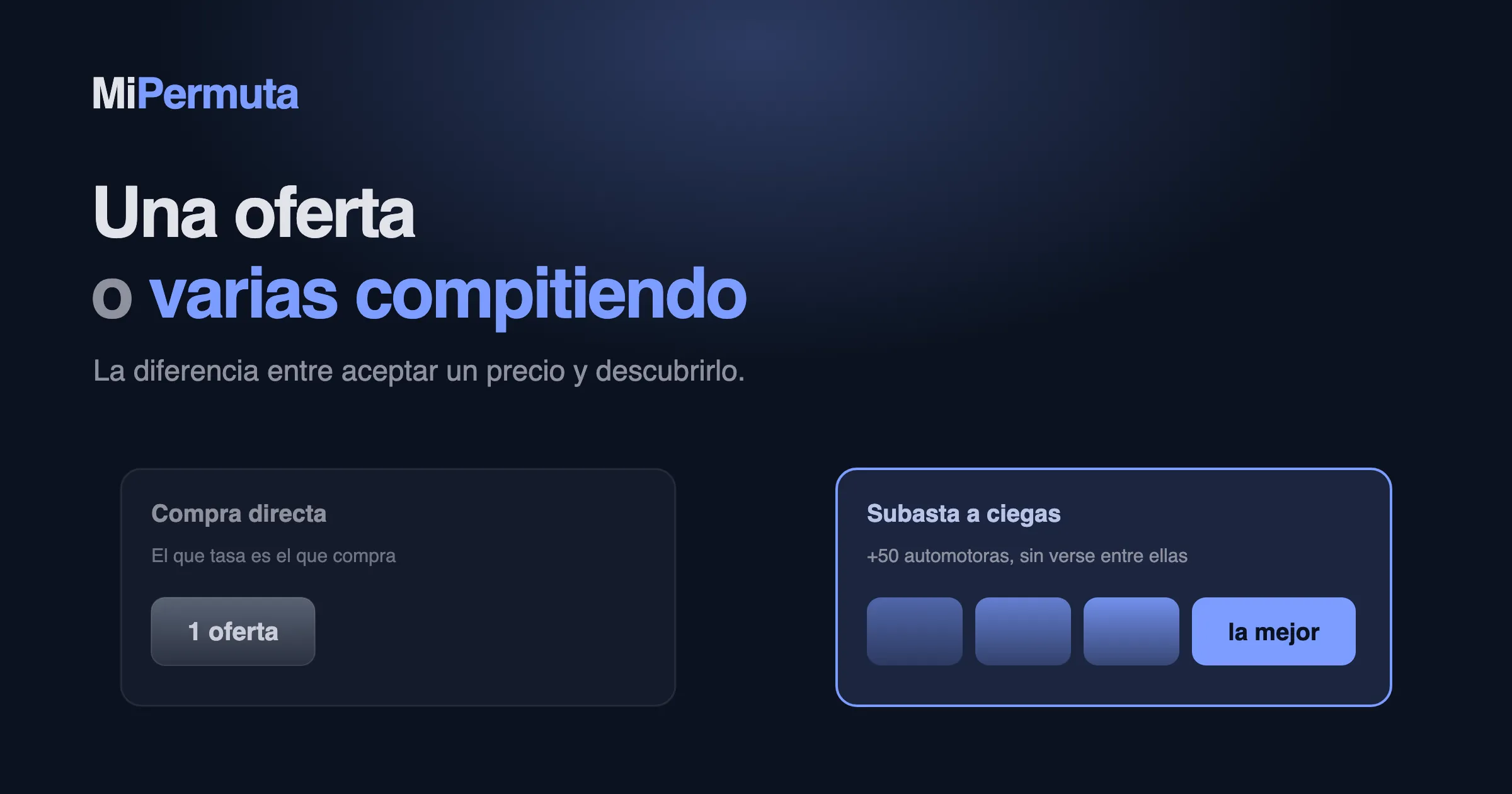Car One vs MiPermuta: ¿dónde te conviene vender tu auto usado?